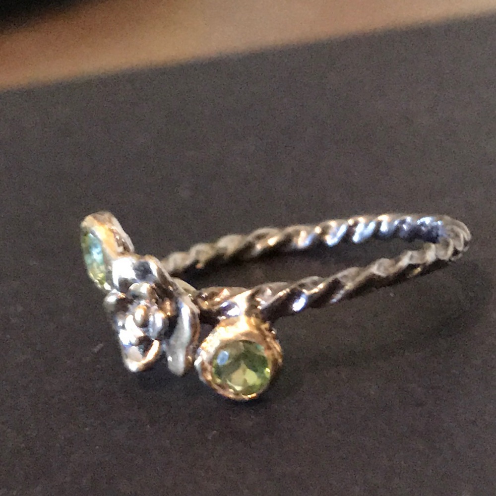 Silver Rose Ring - image 2